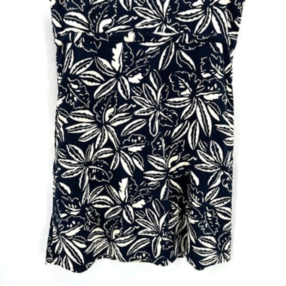 Patagonia Pataloha Dress Limited Edition Size 8 Floral Navy White Beach‎ Resort - Picture 6 of 9